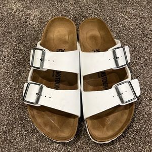 Birkenstock size 38 white never worn new without tags